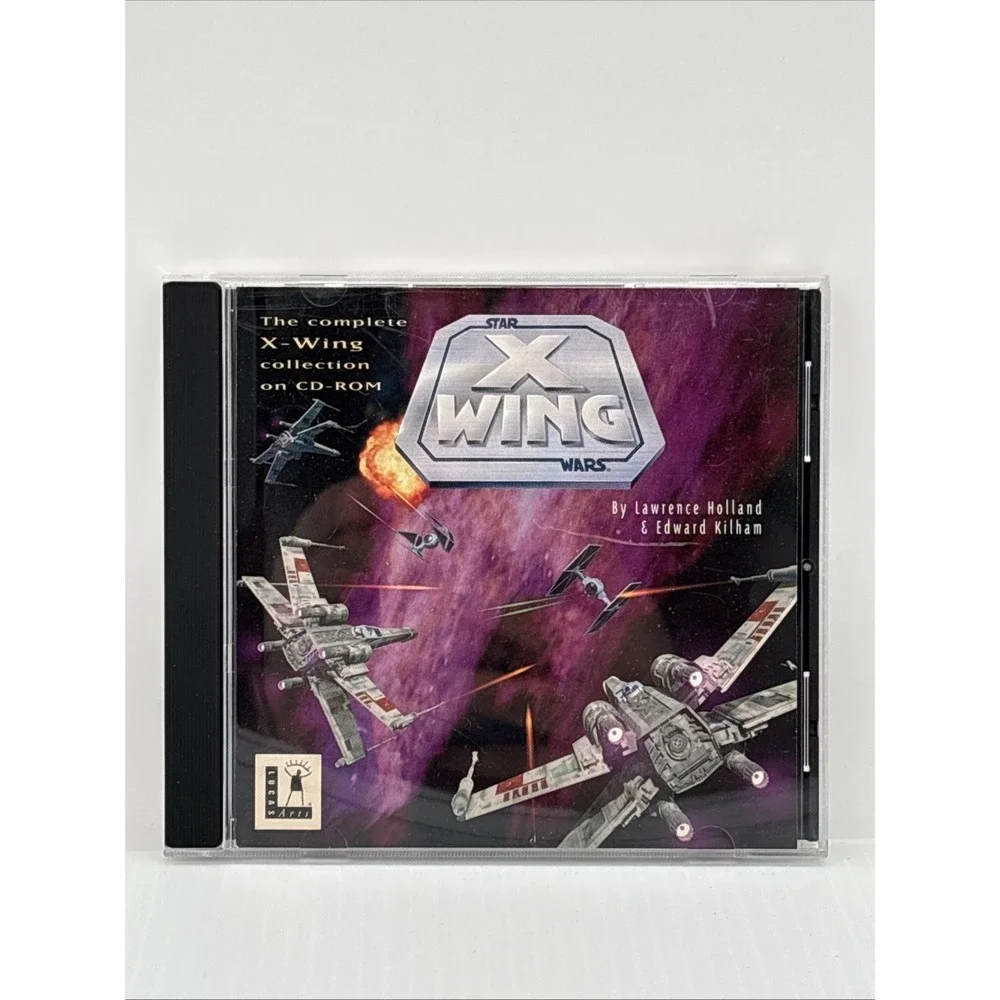 Star Wars The Complete X-Wing Collection PC CD-ROM 1992 LucasArts Simulation